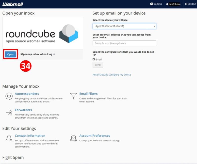 Server Settings of Bluehost | Making a homepage to start from scratch ...